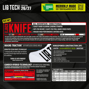 Tabla de Snowboard LIB TECH  Ejack Kinfe (PV)