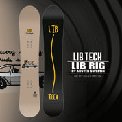 Tabla de Snowboard LIB TECH LIB Rig (PV)