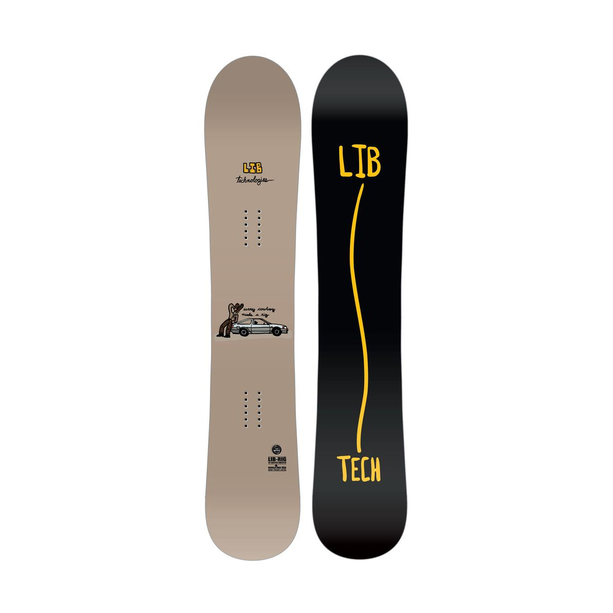Tabla de Snowboard LIB TECH LIB Rig