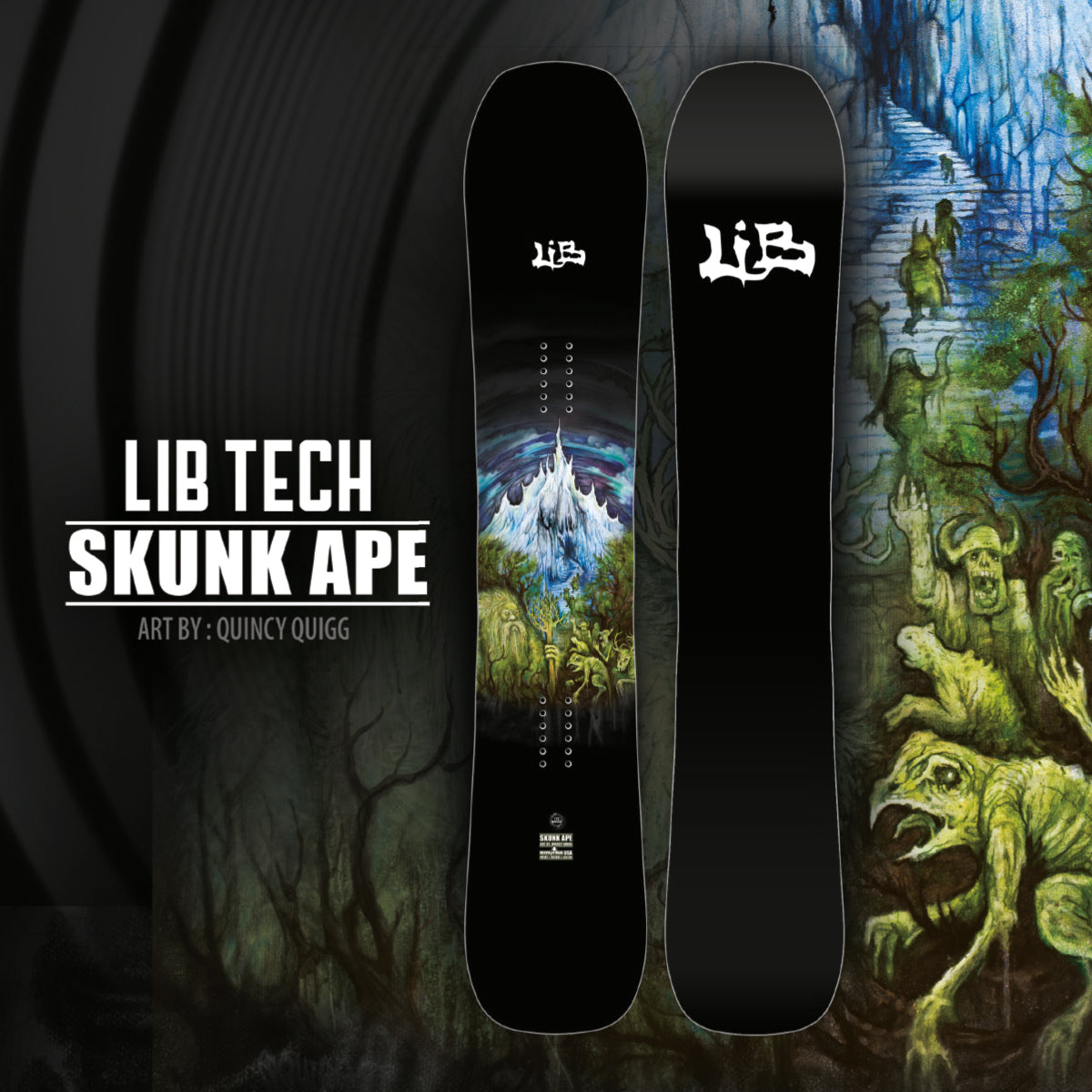 Tabla de Snowboard LIB TECH Skunk Ape (PV)