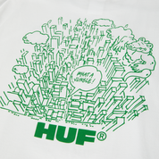 Polera HUF What a Jungle S/S Tee White