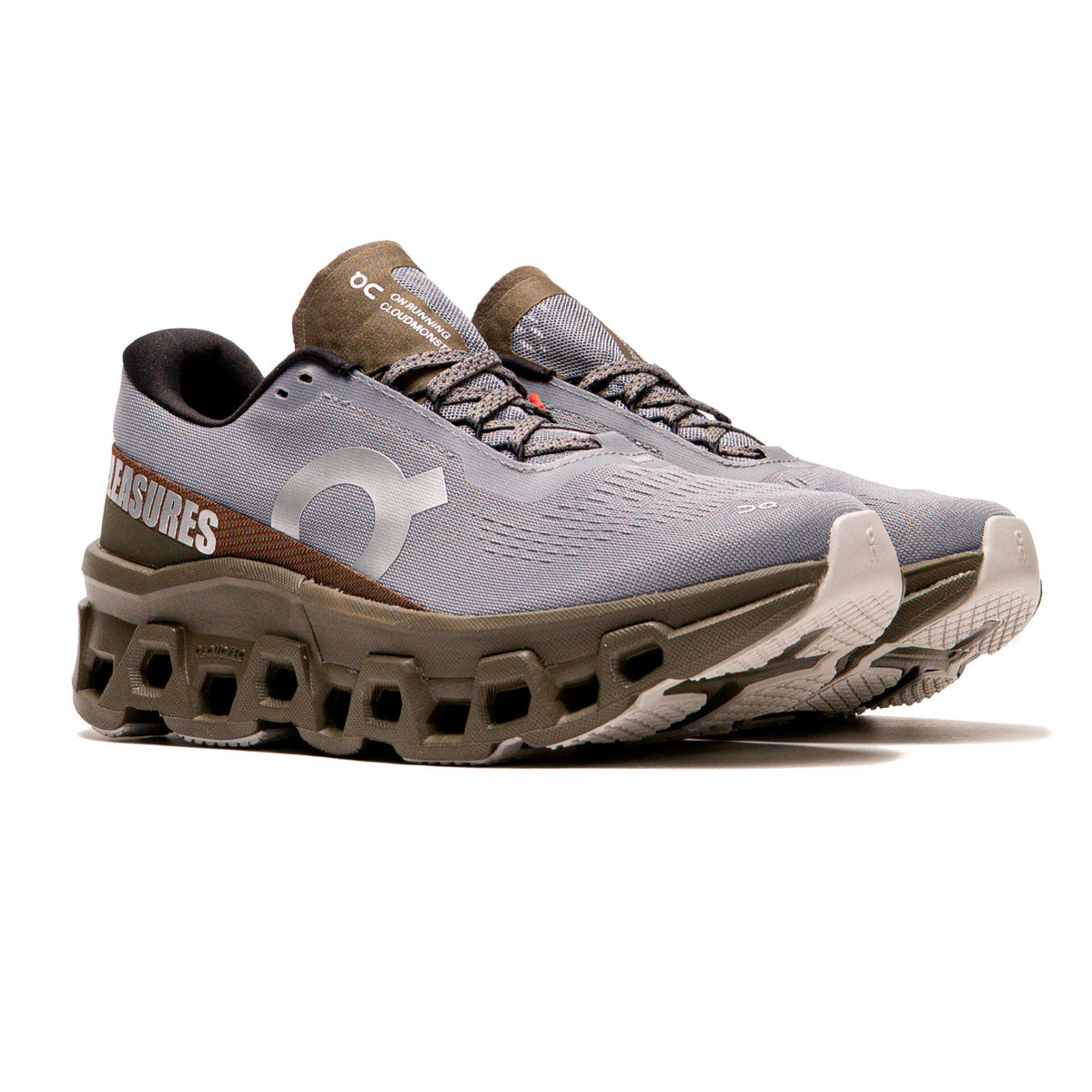 Zapatillas PLEASURES Mist On Running Cloudmonster 2 - Mist Olive