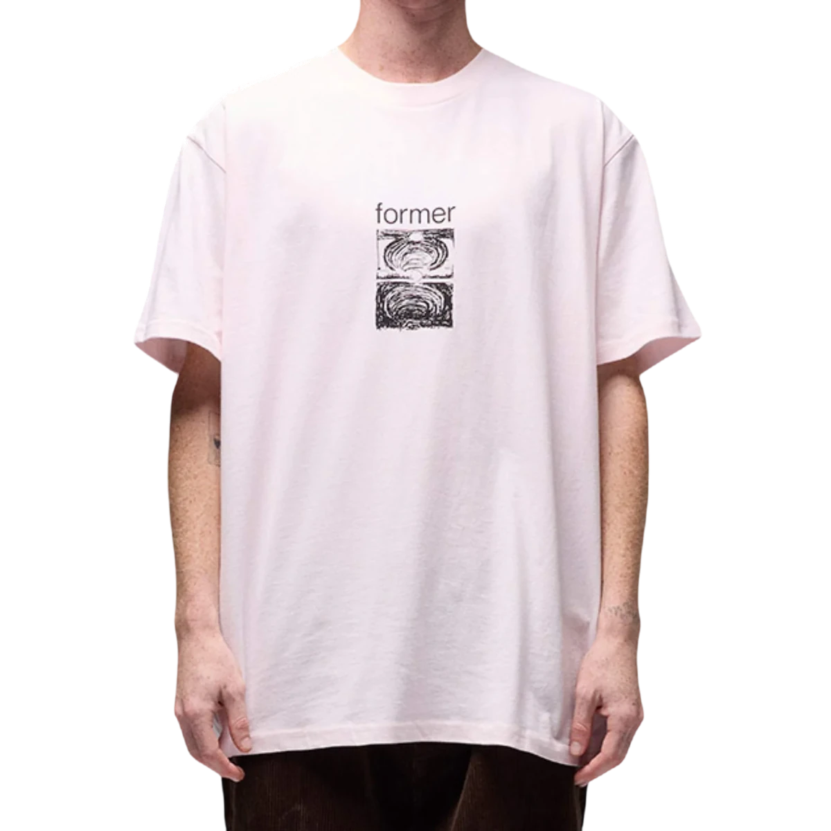 Polera FORMER Dane Crux Blush