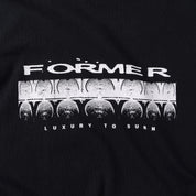 Polera FORMER Quaver Washed Black