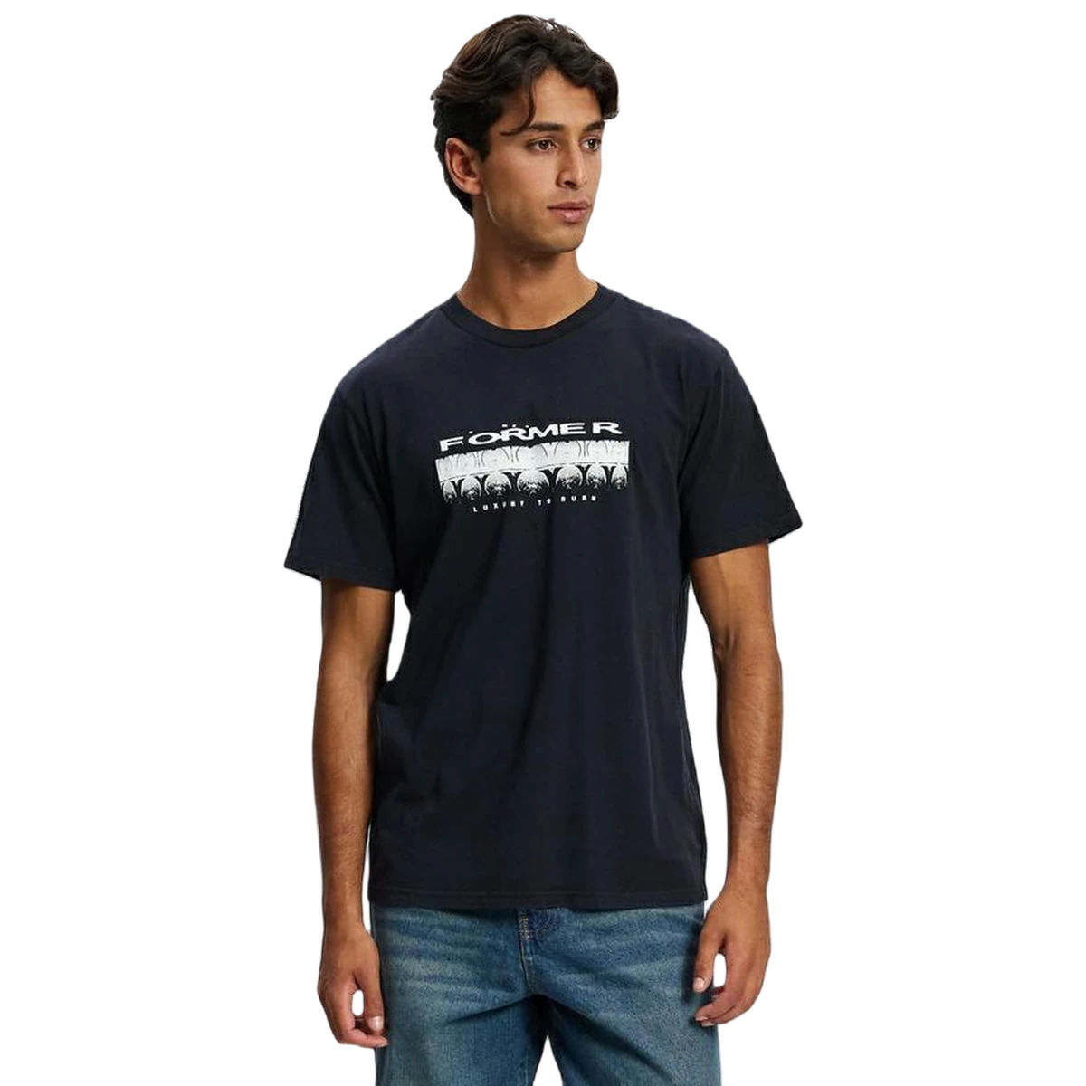 Polera FORMER Quaver Washed Black