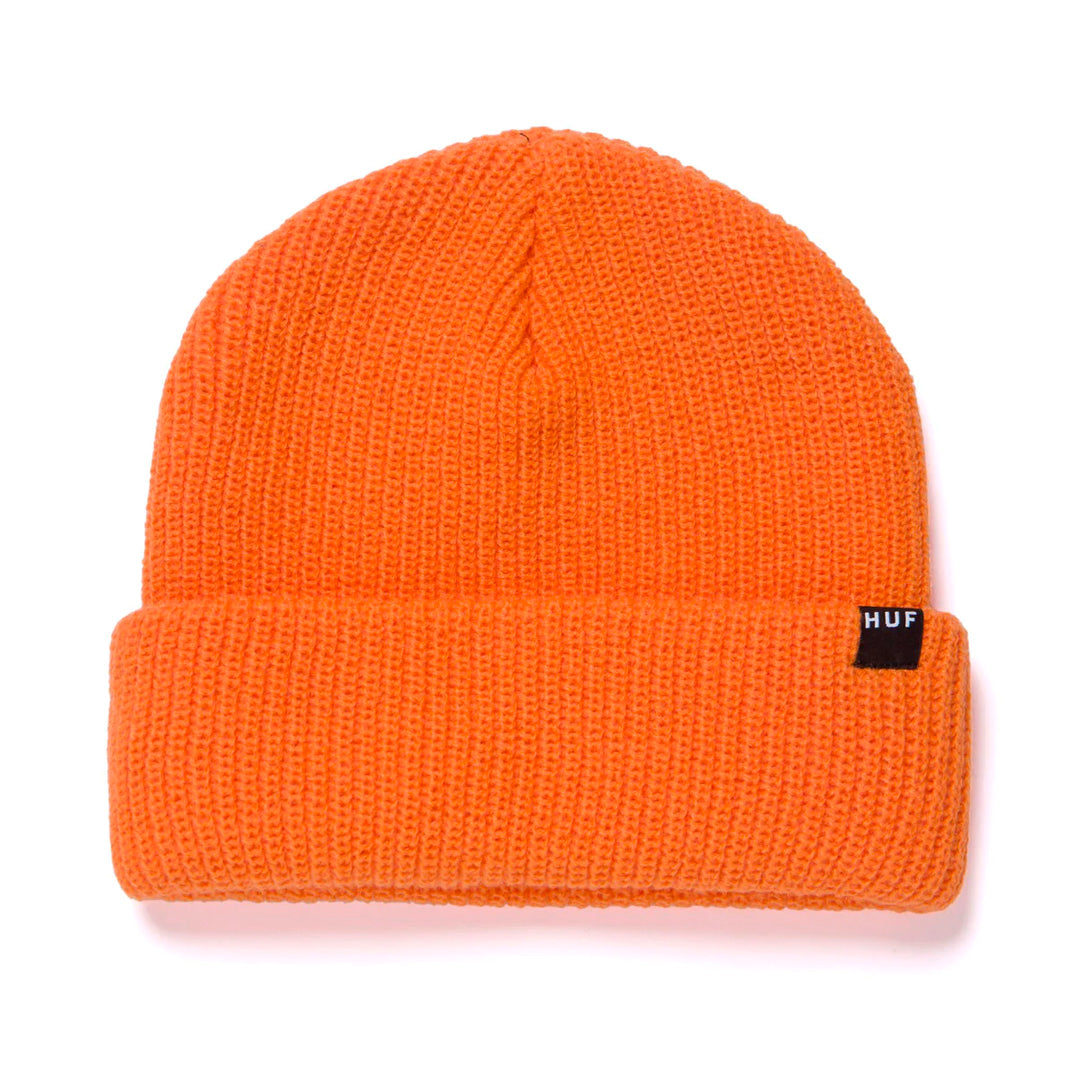 BEANIE HUF ESSENTIALS USUAL ORANGE OS