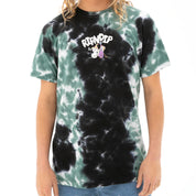 POLERA RIPNDIP KALEIDOSCOPIC TEE BLK / SAGE TIE DYE