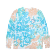 POLERA RIPNDIP KALEIDOSCOPIC LS LIGHT BLUE/PEACH
